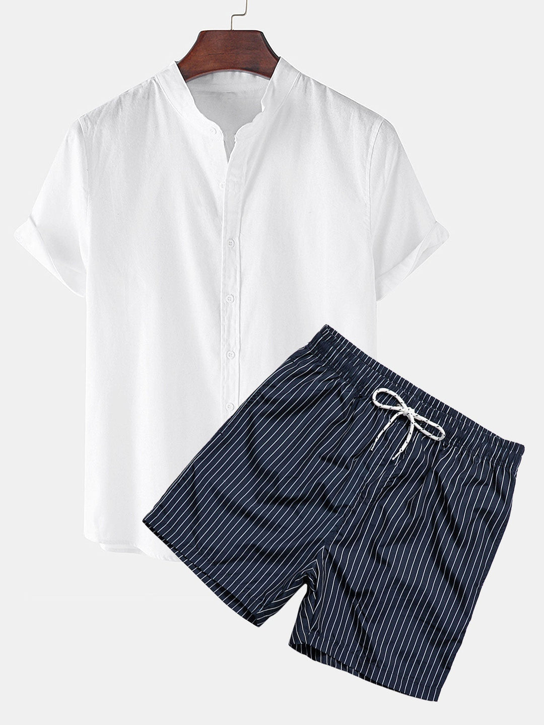 Men’s Summer Shirt and Shorts Set