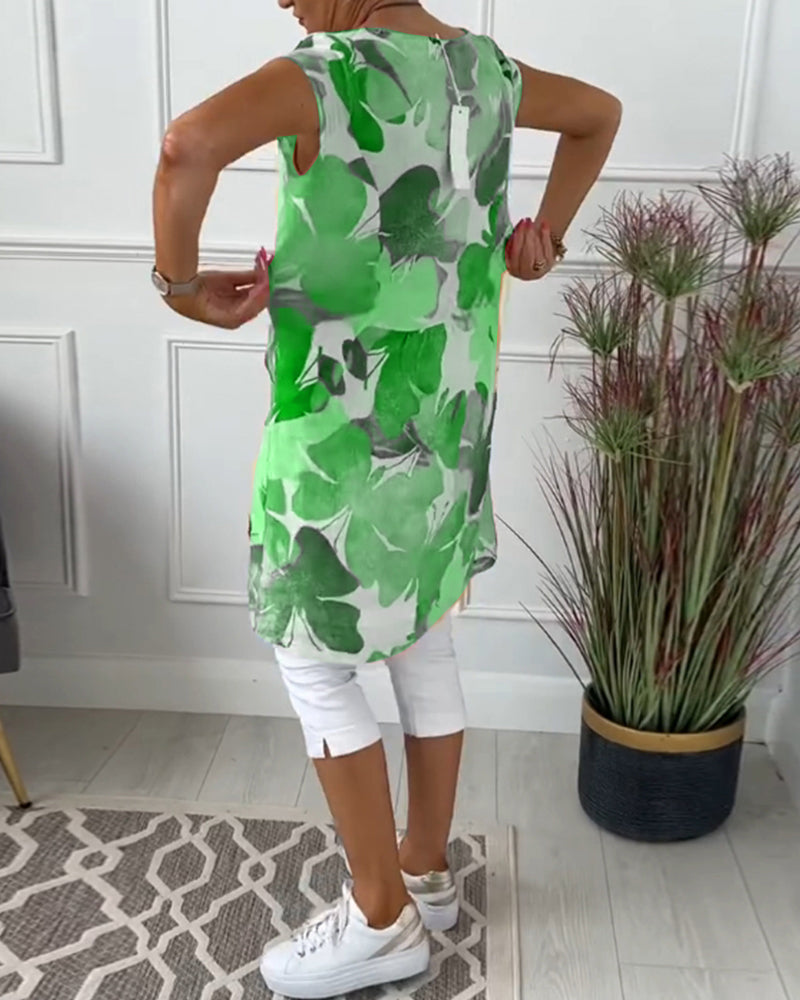 Seraphina - Relaxed Floral Top