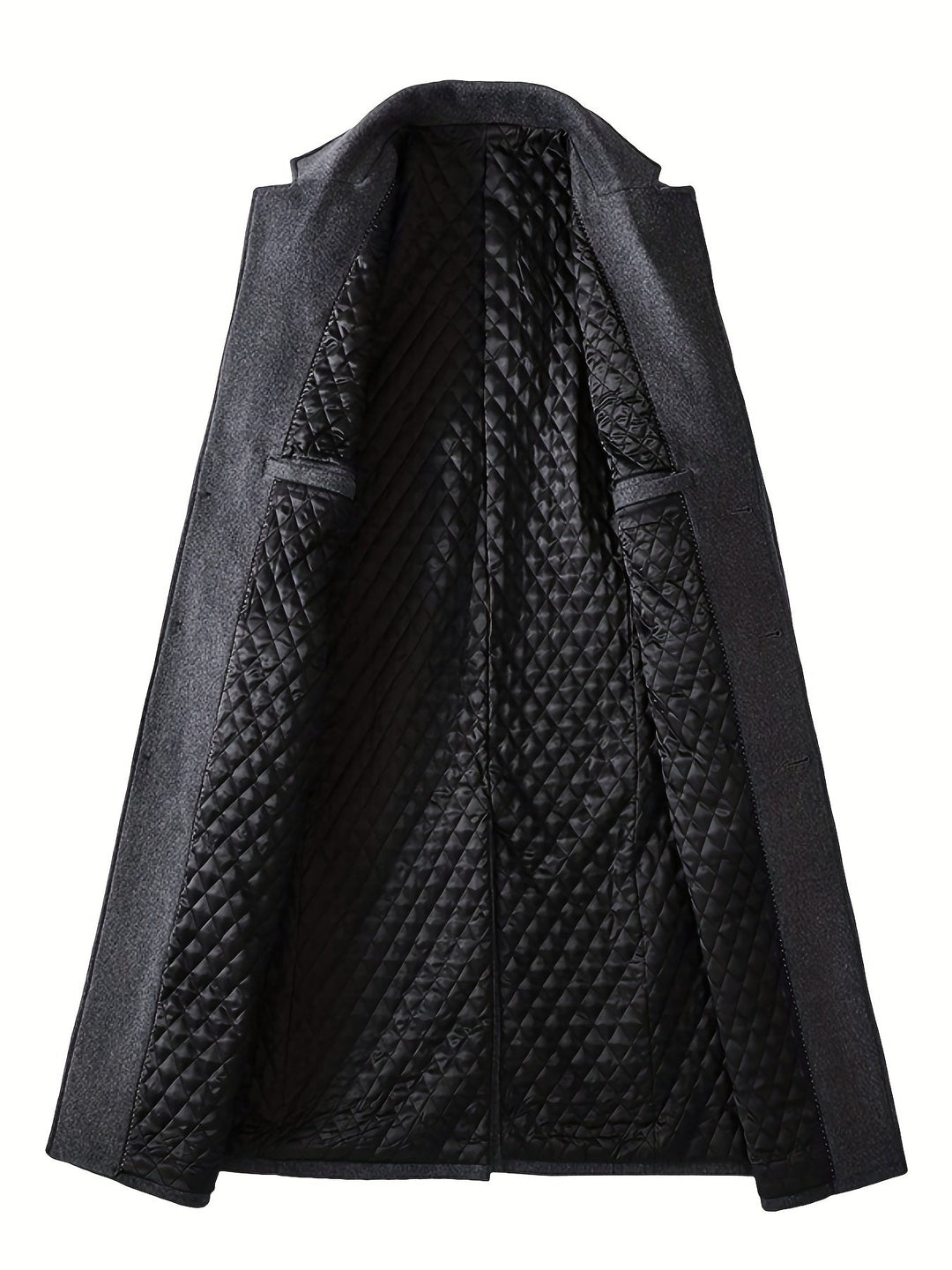 Men’s Longline Insulated Winter Coat