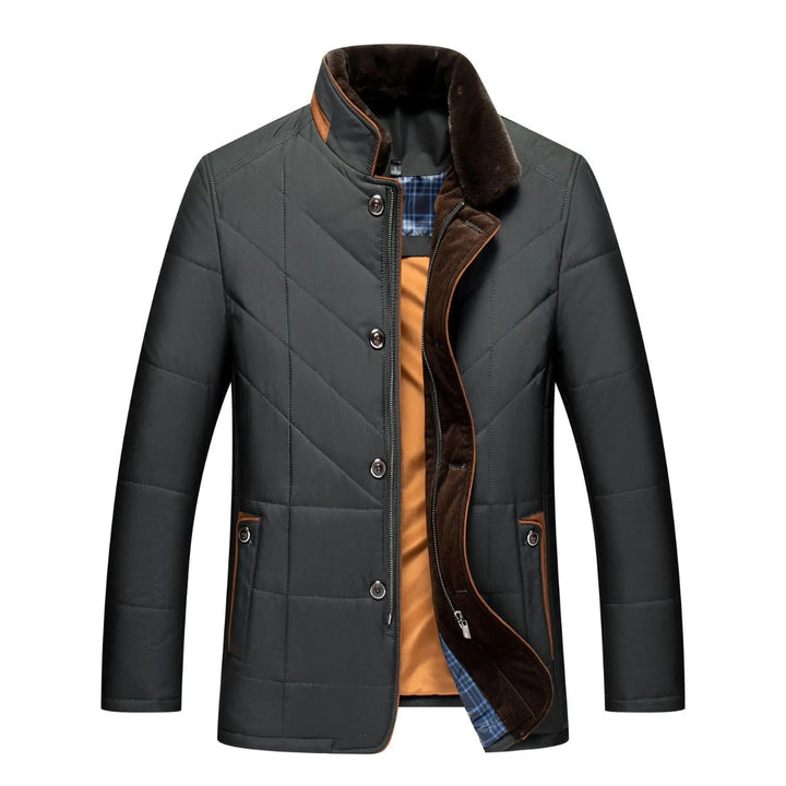 Men’s Quilted Insulated Jacket for Cold Weather