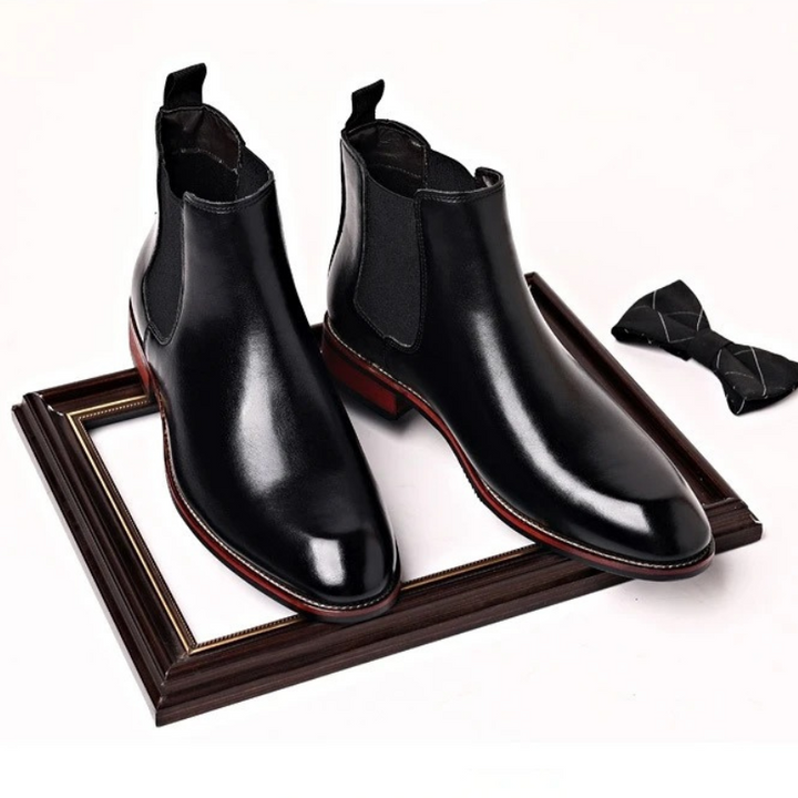 Men’s Classic Chelsea Leather Dress Boots