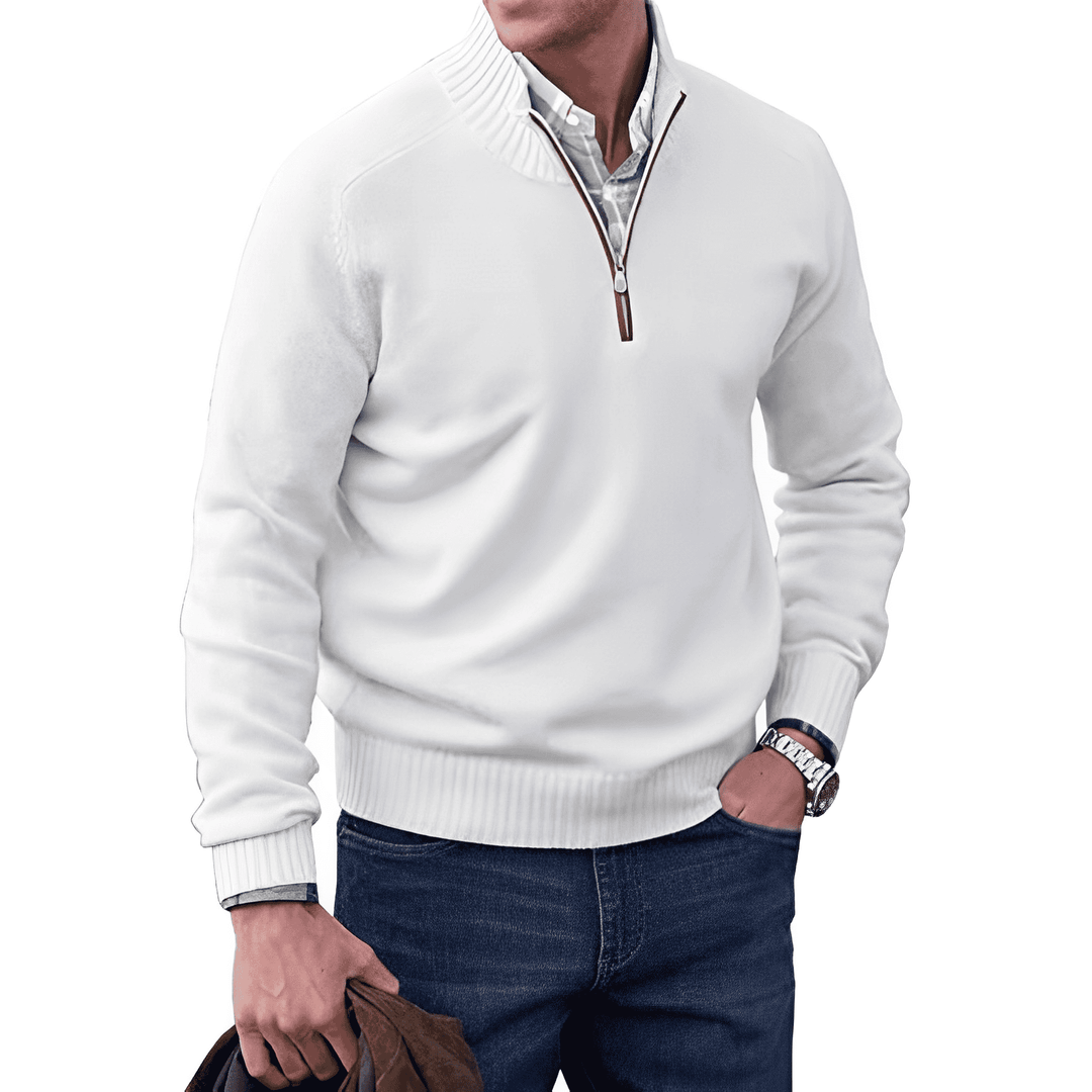Men’s Lightweight Breathable Quarter-Zip Pullover