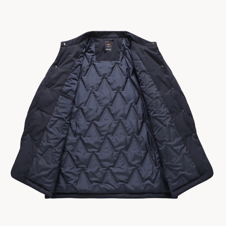 Men’s Lightweight Quilted Snap-Front Jacket
