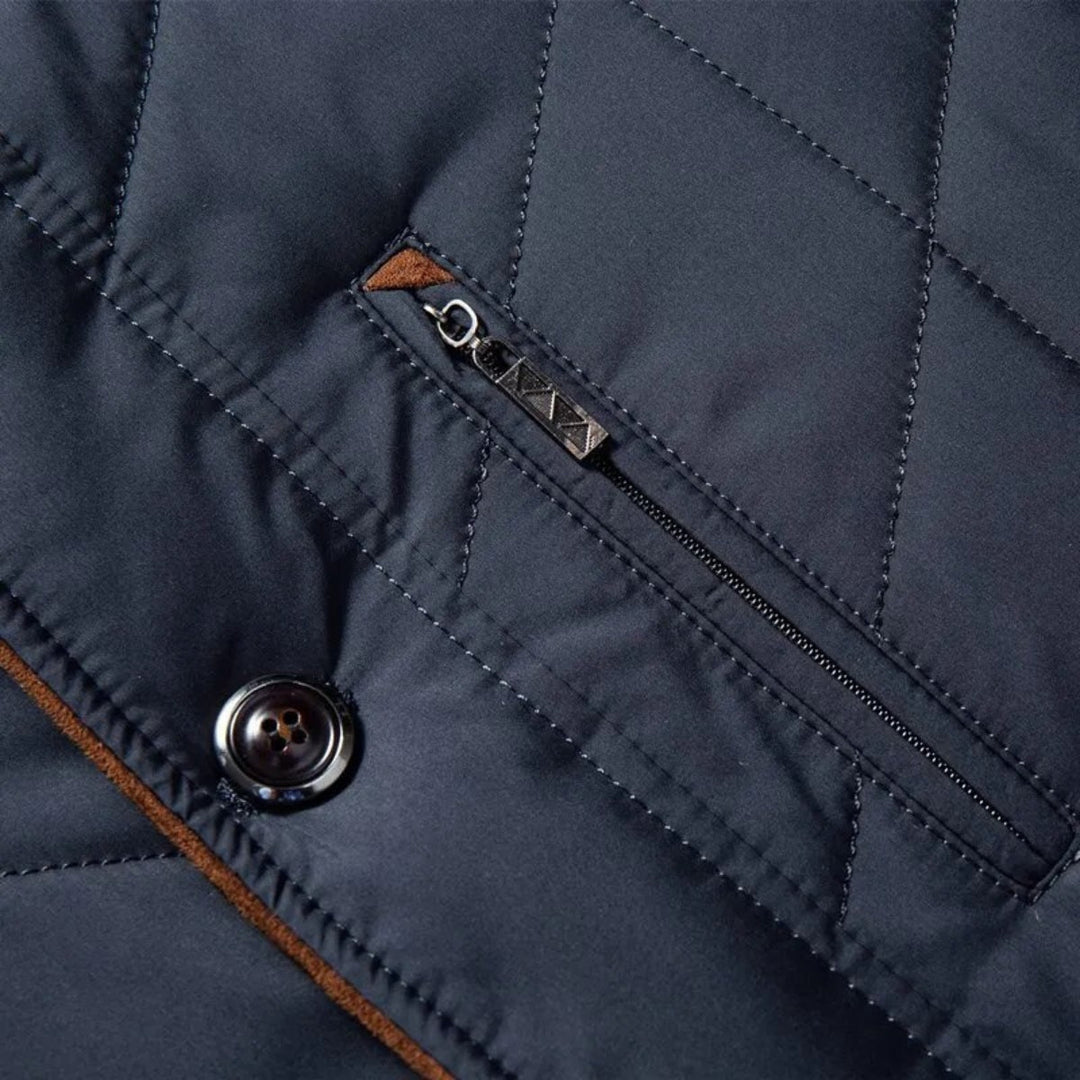 Men’s Quilted Insulated Jacket for Cold Weather