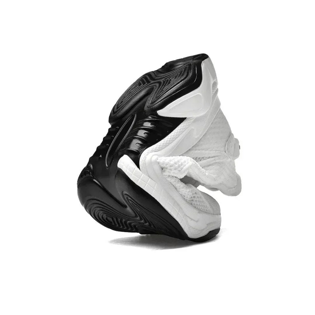 Men's Breathable Knit Sneakers with Height Boost