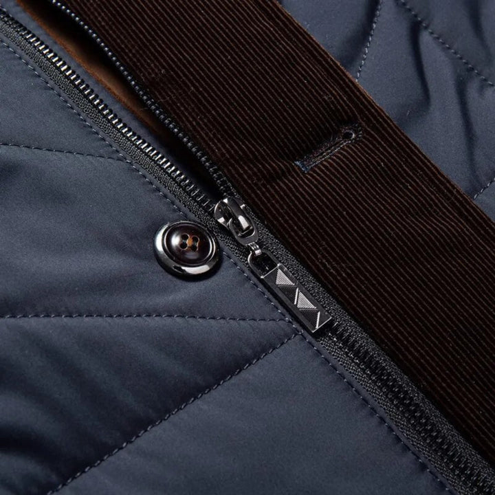 Men’s Quilted Insulated Jacket for Cold Weather