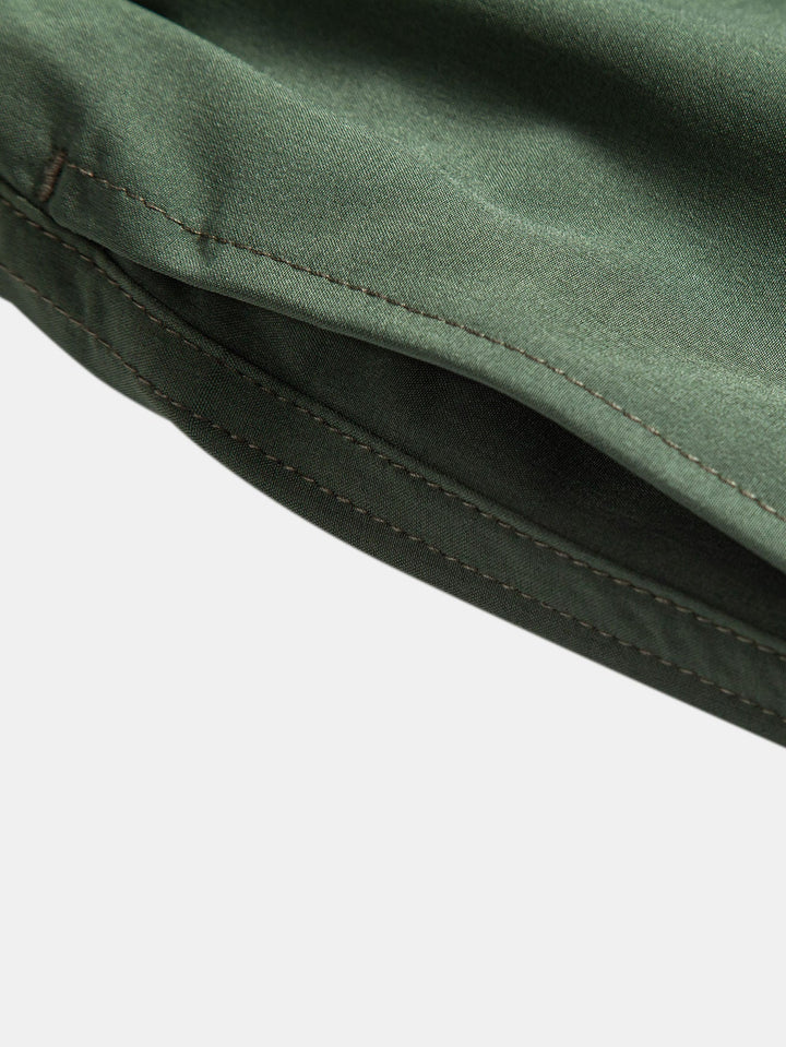 Men’s Floral Summer Shirt and Shorts Outfit Set