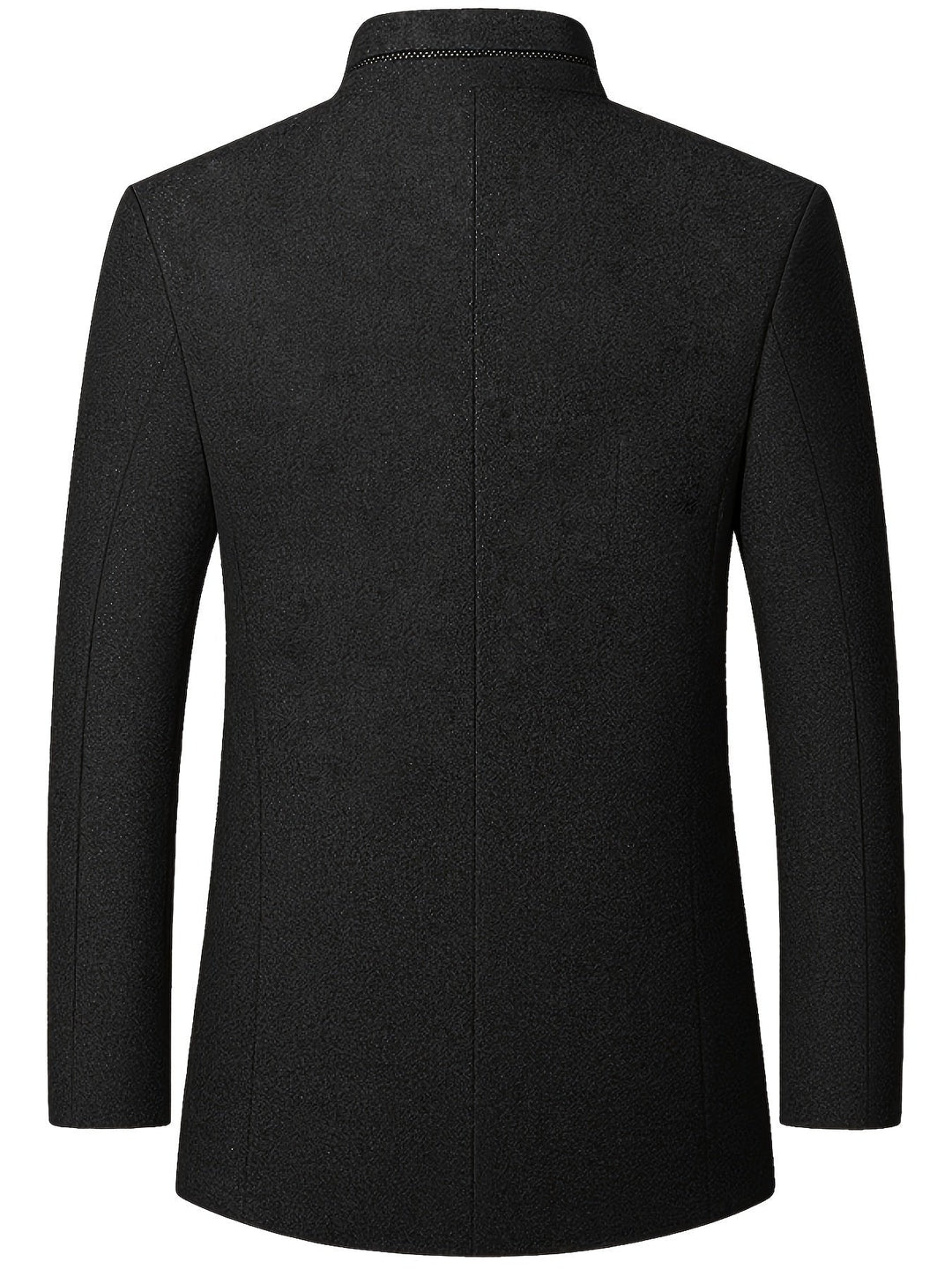 Men’s Slim Fit Winter Coat with Stand Collar