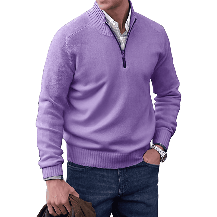 Men’s Lightweight Breathable Quarter-Zip Pullover