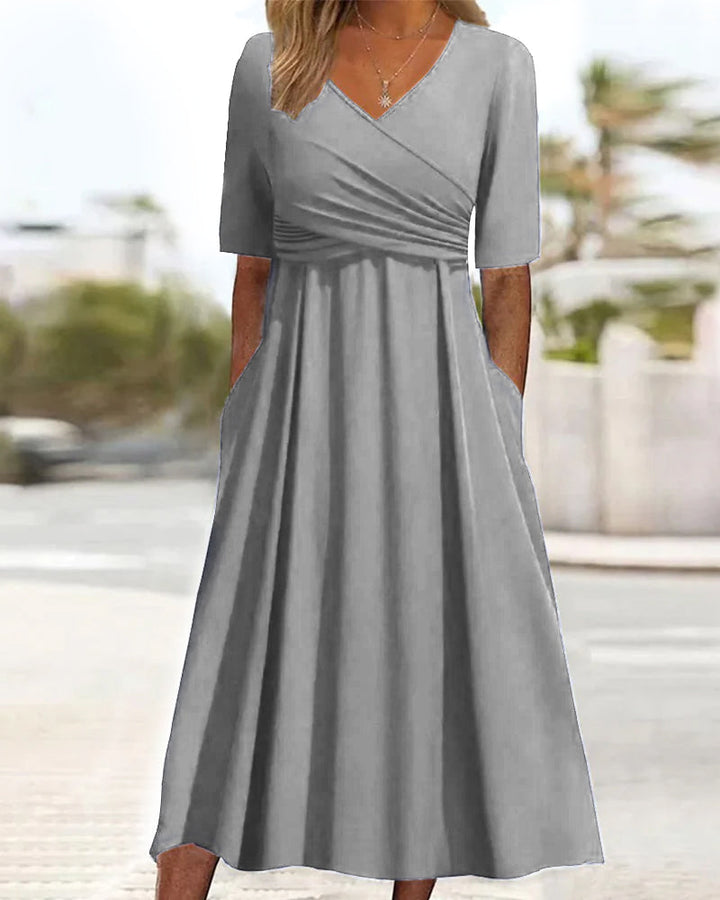 Yara - Elegant Tummy Covering Dress