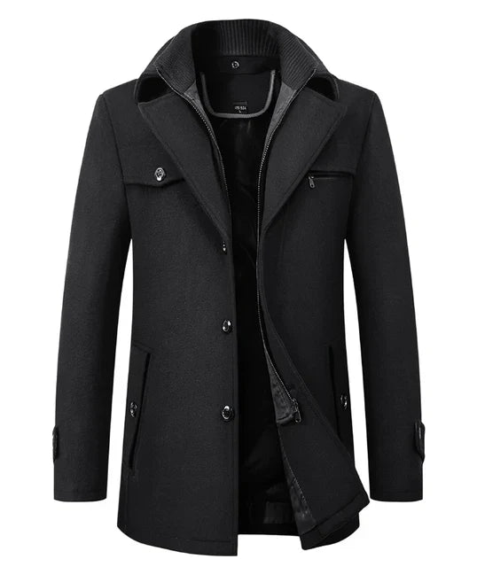 Men’s Insulated Mid-Length Winter Coat