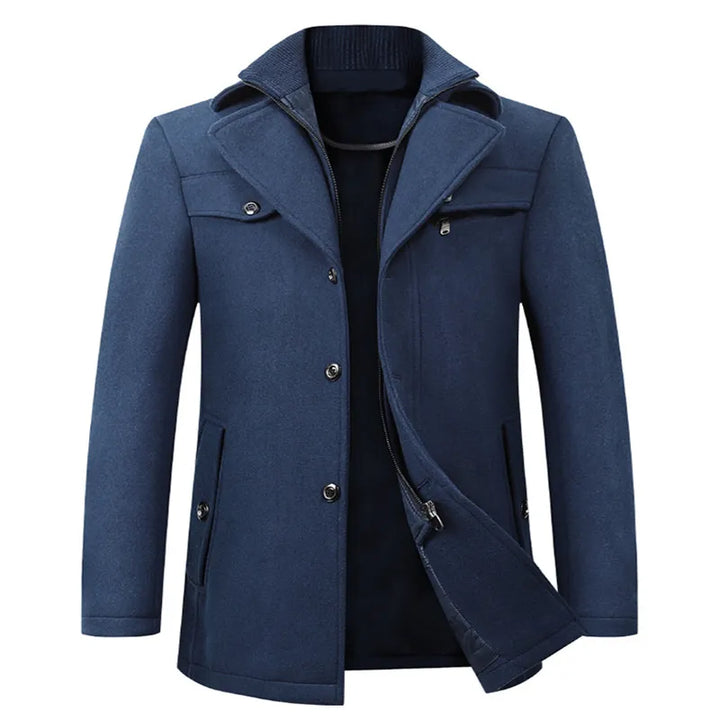 Men’s Insulated Mid-Length Winter Coat