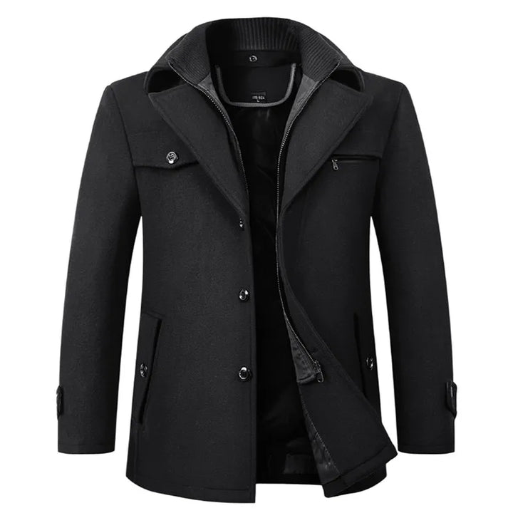 Men’s Insulated Mid-Length Winter Coat