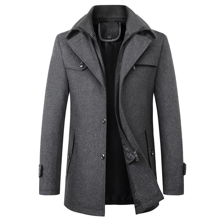 Men’s Insulated Mid-Length Winter Coat