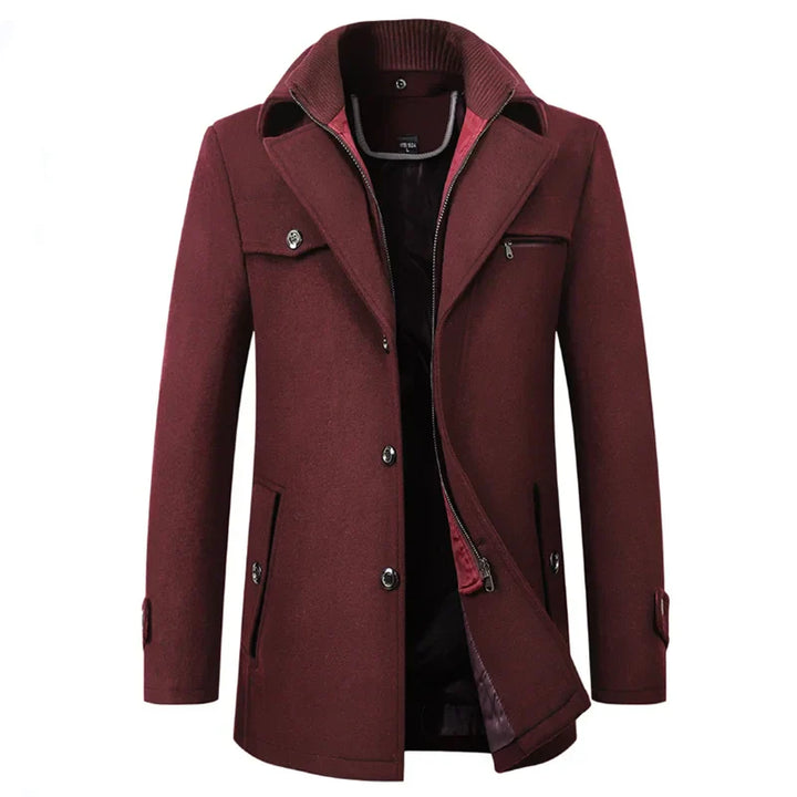 Men’s Insulated Mid-Length Winter Coat