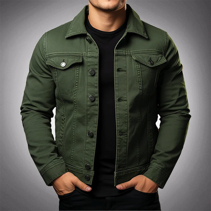 Men's Slim Fit Casual Utility Jacket