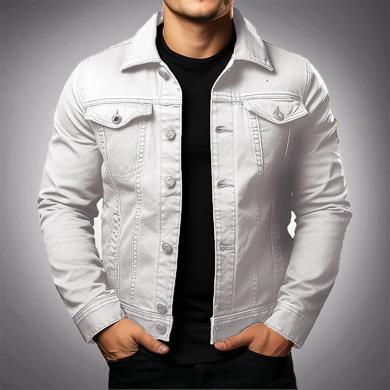 Men's Slim Fit Casual Utility Jacket