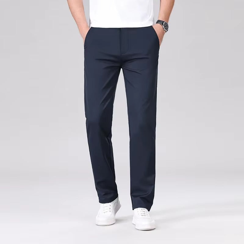 Slim Fit Stretch Smart Casual Trousers