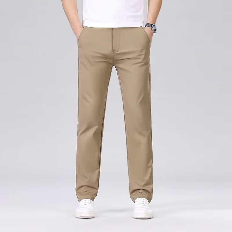 Slim Fit Stretch Smart Casual Trousers