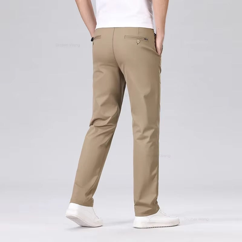 Slim Fit Stretch Smart Casual Trousers
