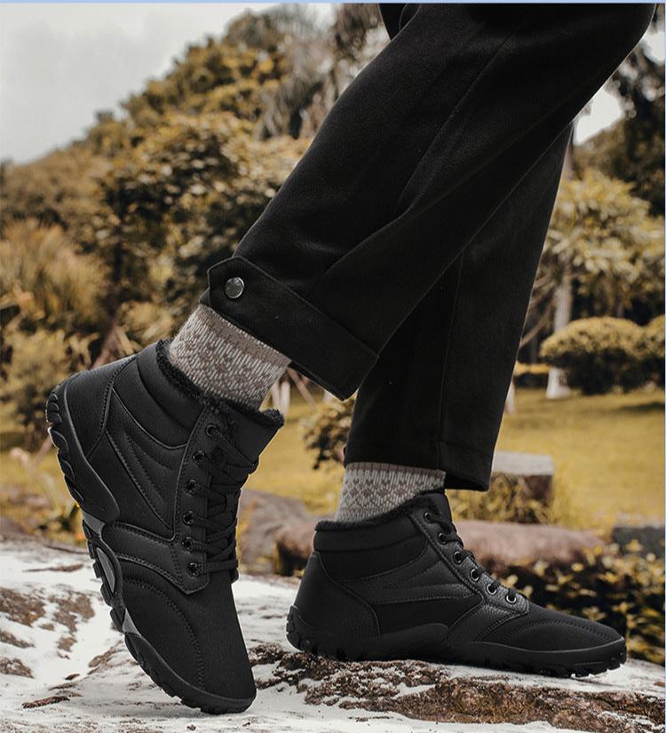 Men’s Cushioned Mid-Top Casual Sneakers