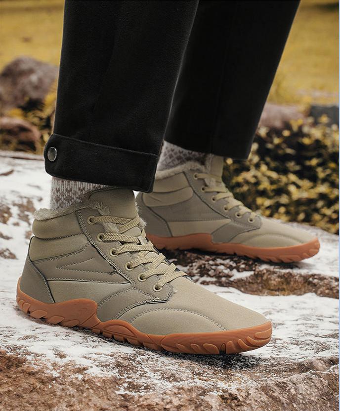 Men’s Cushioned Mid-Top Casual Sneakers