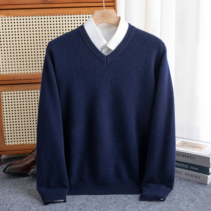 Men’s Lightweight V-Neck Sweater
