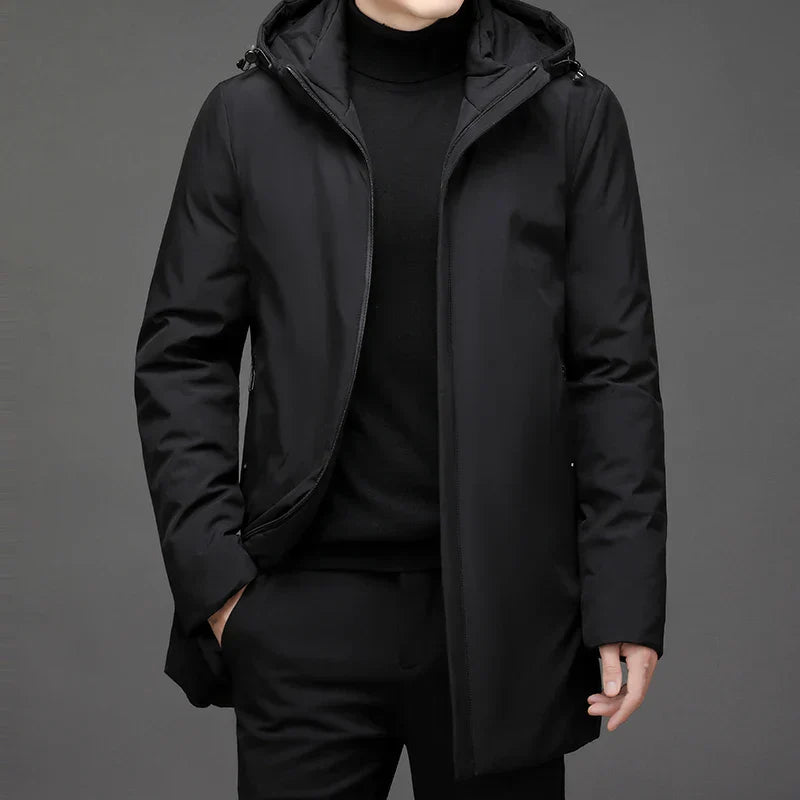 Men’s Hooded Insulated Winter Coat