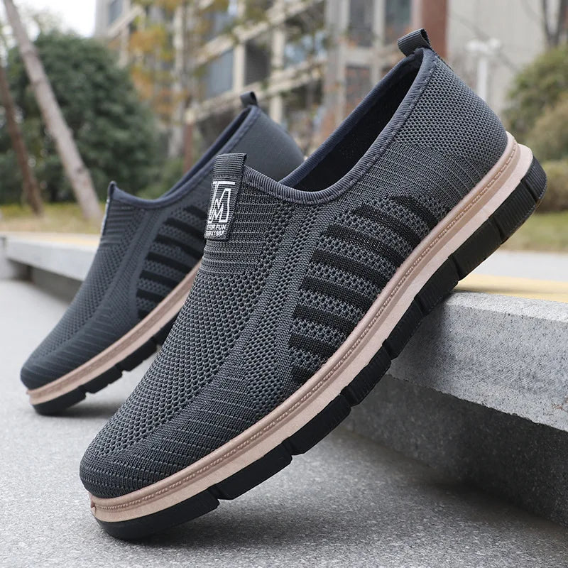 Men’s Lightweight Breathable Slip-On Walking Shoes