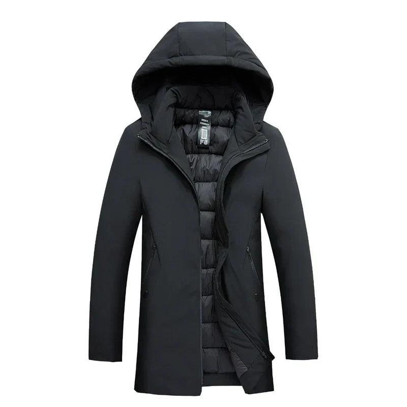 Men’s Hooded Insulated Winter Coat