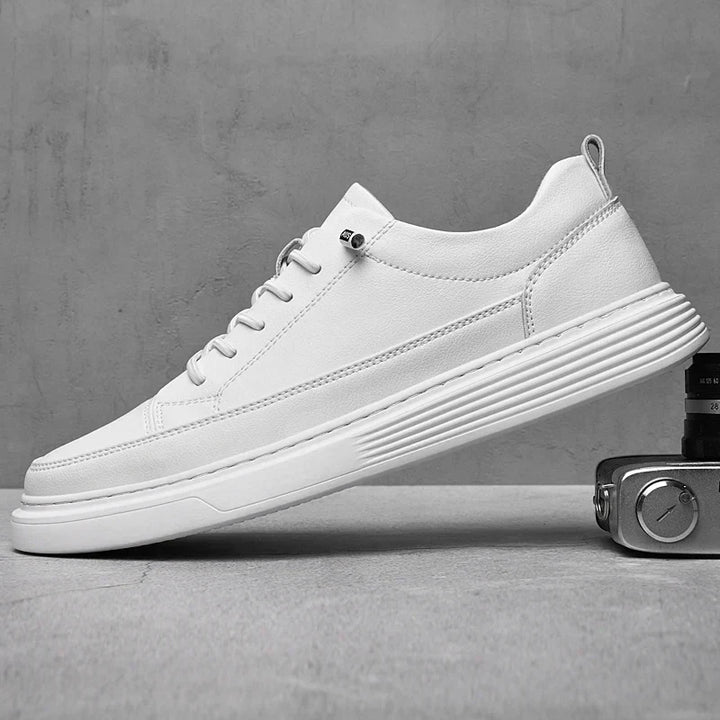 Men’s Casual Leather Lace-Up Shoes