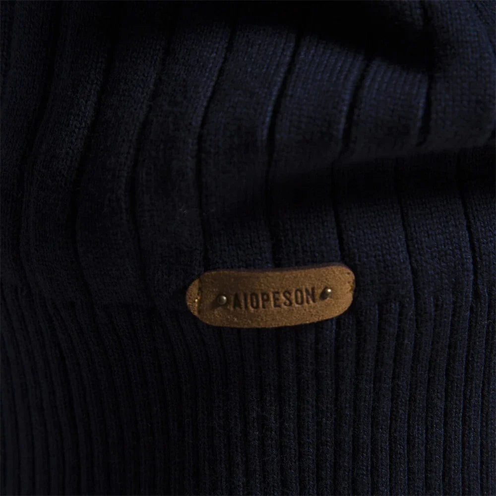 Men’s Cozy Quarter-Zip Knit Sweater