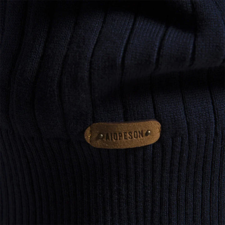 Men’s Cozy Quarter-Zip Knit Sweater
