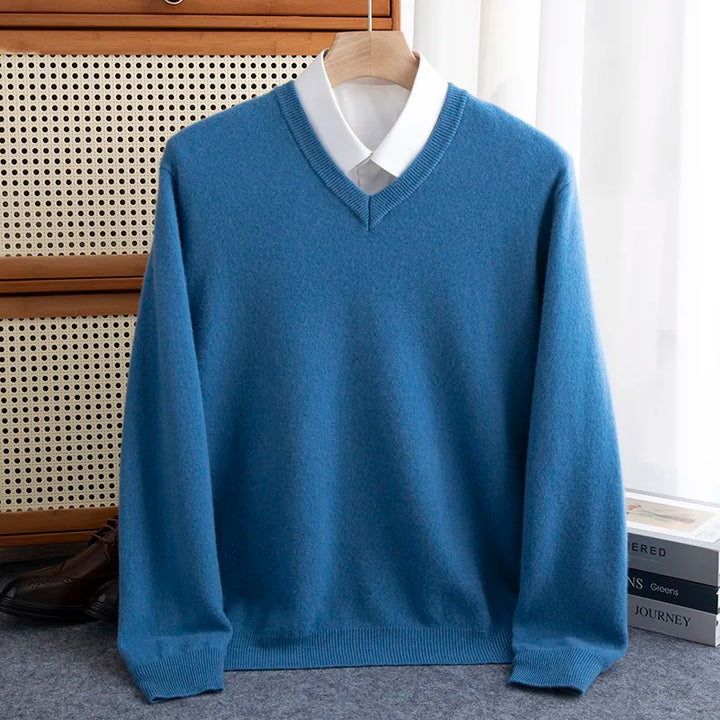 Men’s Lightweight V-Neck Sweater