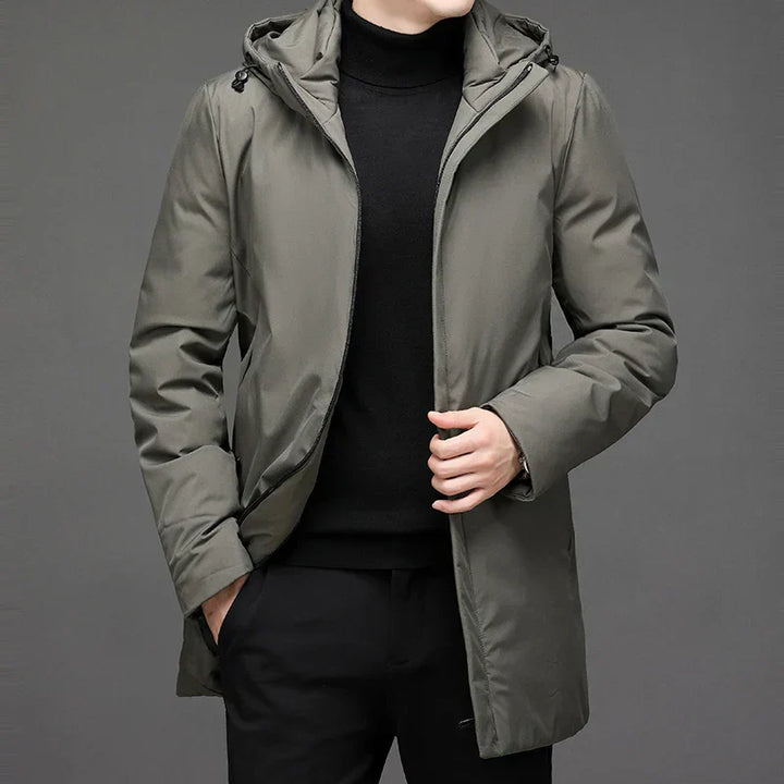 Men’s Hooded Insulated Winter Coat