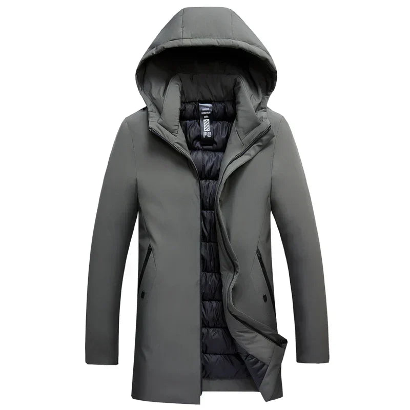 Men’s Hooded Insulated Winter Coat