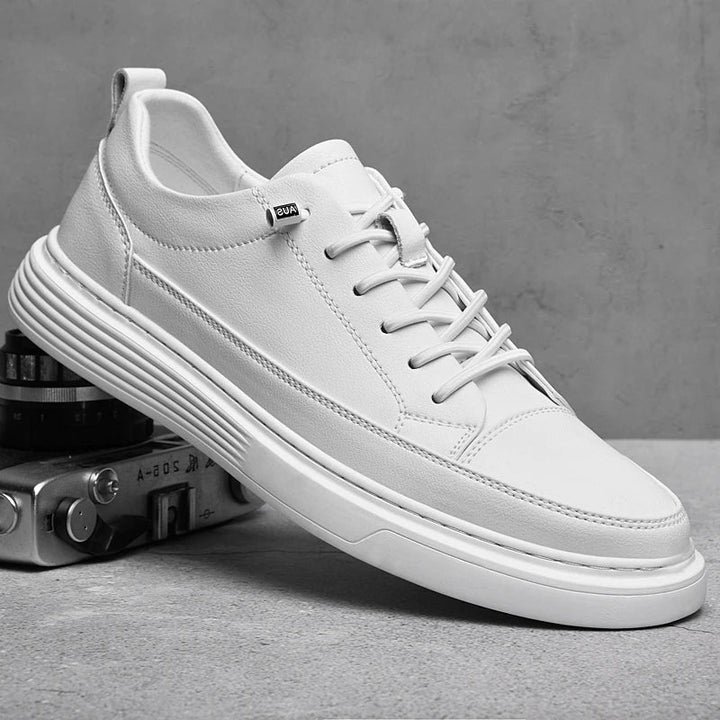 Men’s Casual Leather Lace-Up Shoes