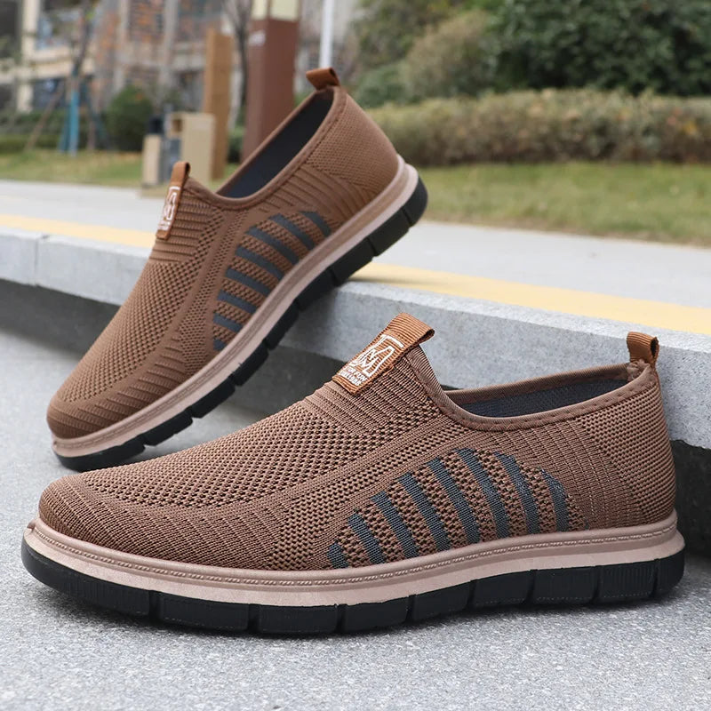 Men’s Lightweight Breathable Slip-On Walking Shoes