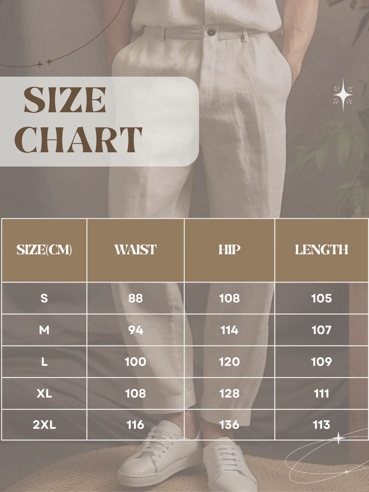 Men's Lightweight Tapered Casual Pants