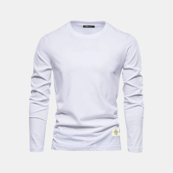 Men’s Soft Long-Sleeve Crewneck T-Shirt