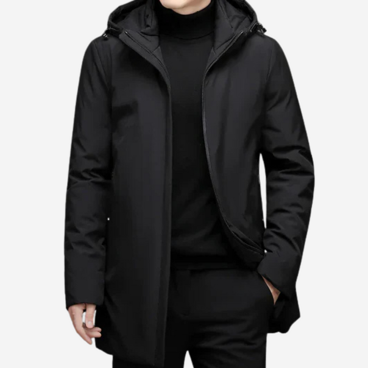Men’s Hooded Insulated Winter Coat