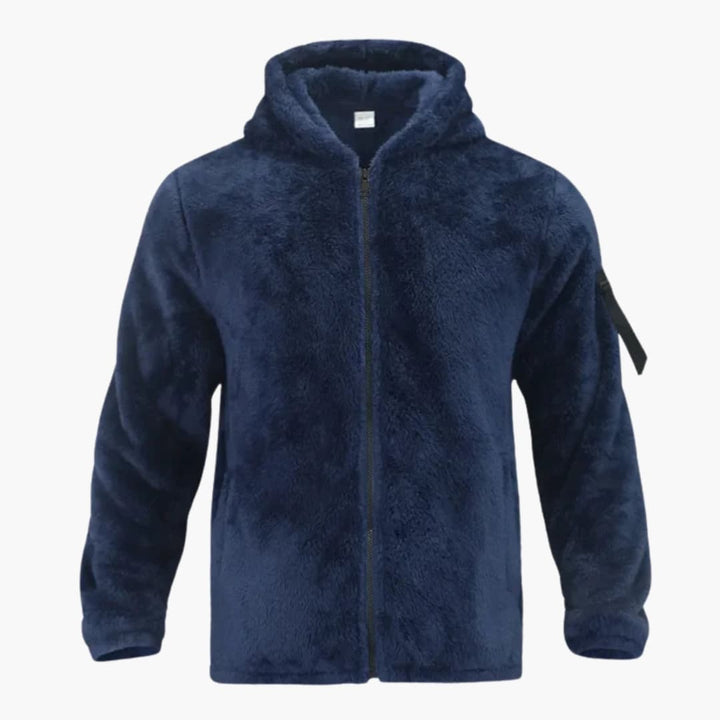 Cozy Lightweight Fleece Hoodie Jacket