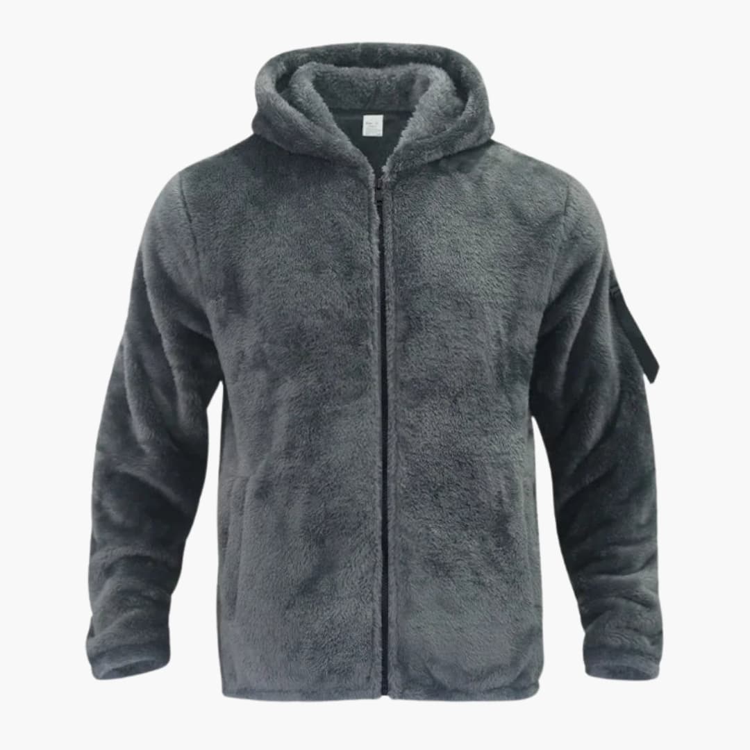 Cozy Lightweight Fleece Hoodie Jacket