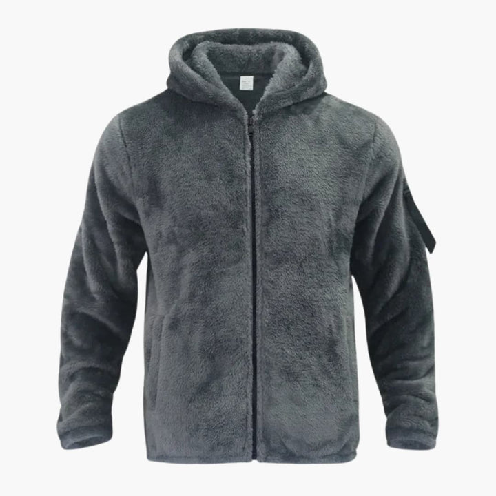 Cozy Lightweight Fleece Hoodie Jacket