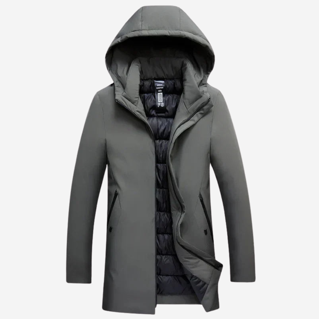 Men’s Hooded Insulated Winter Coat
