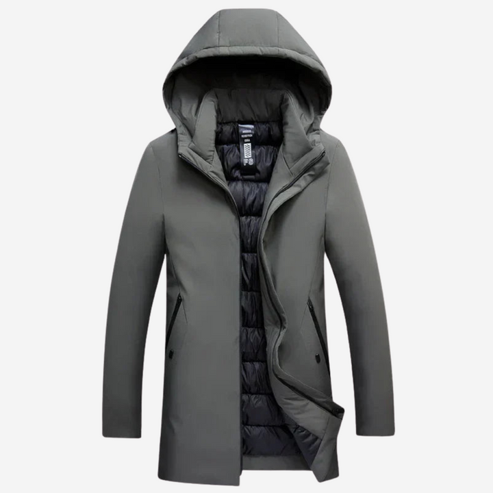 Men’s Hooded Insulated Winter Coat