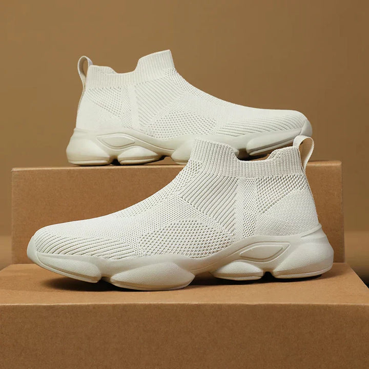 Men’s Lightweight Breathable Slip-On Knit Sneakers