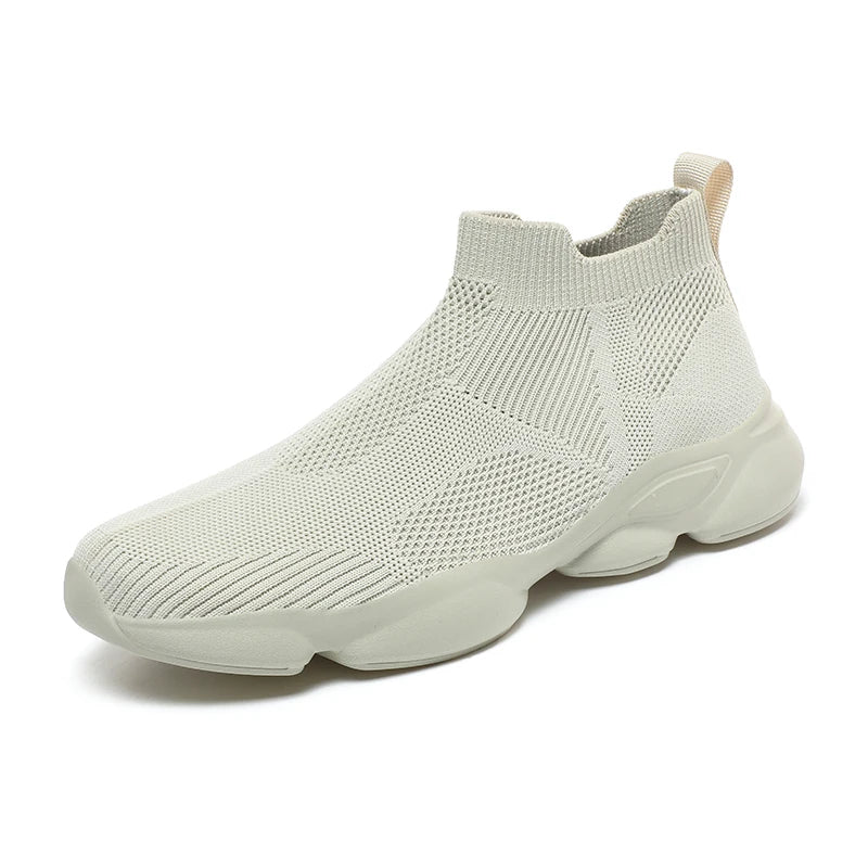 Men’s Lightweight Breathable Slip-On Knit Sneakers