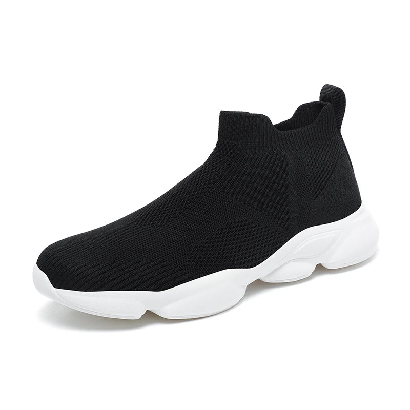 Men’s Lightweight Breathable Slip-On Knit Sneakers