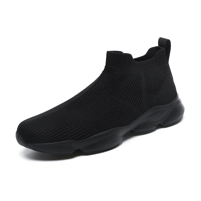 Men’s Lightweight Breathable Slip-On Knit Sneakers